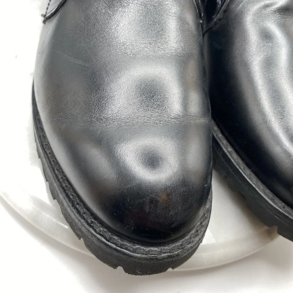 Allen‎ Edmonds Stanford Men's Black Leather Ankle Chukka Boots Sz 11.5 D Tate
